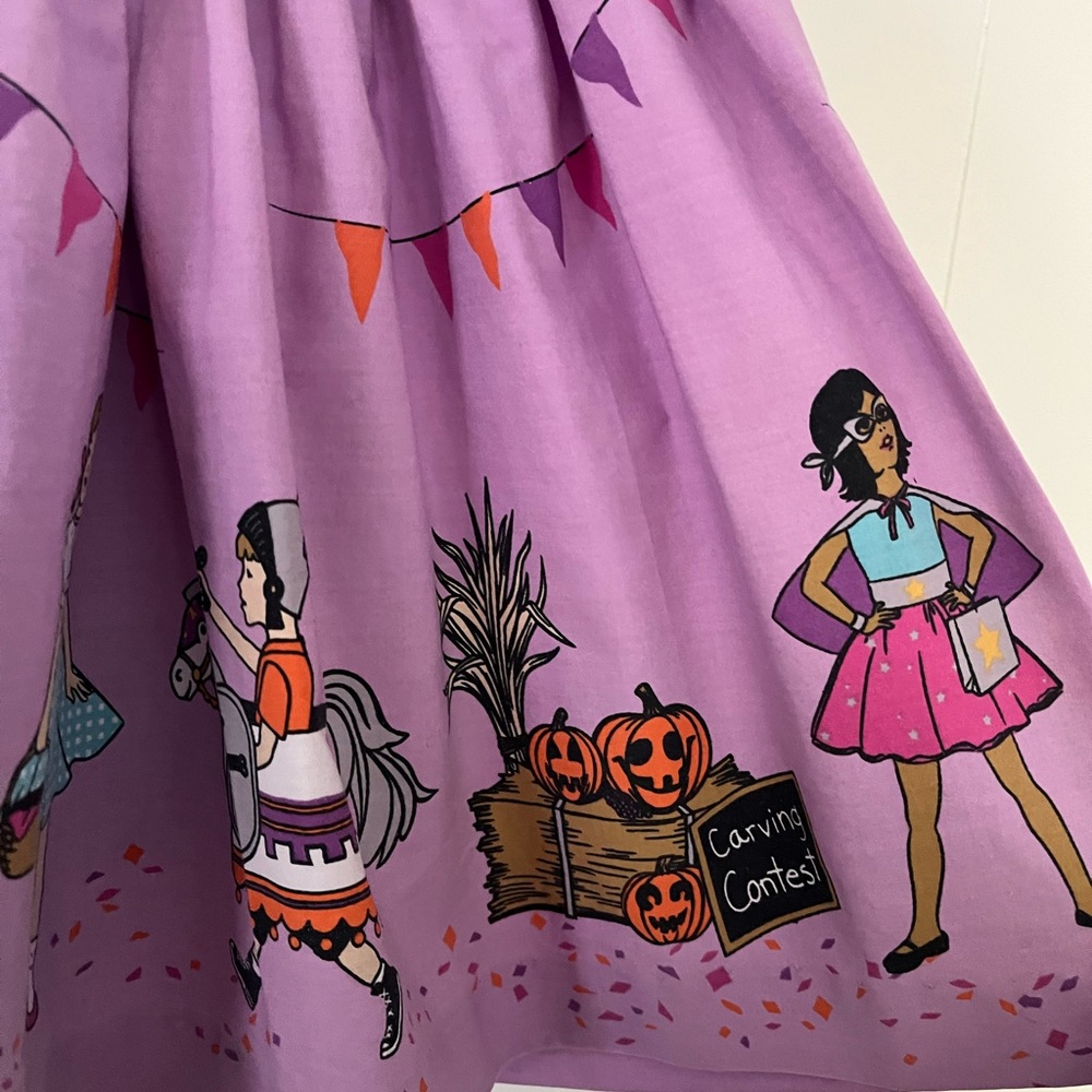 Eleanor Rose Halloween Surprise Rhonda Flutter Dress Costume Party Size 3-4 - Picture 3 of 13